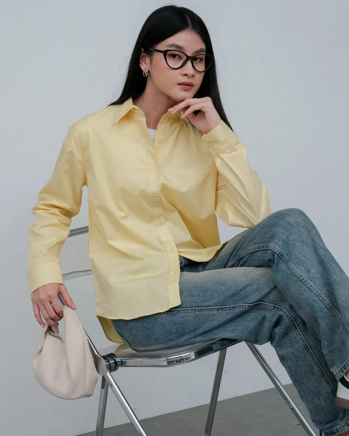 Hetvi Shirt Kode 4740 Yellow