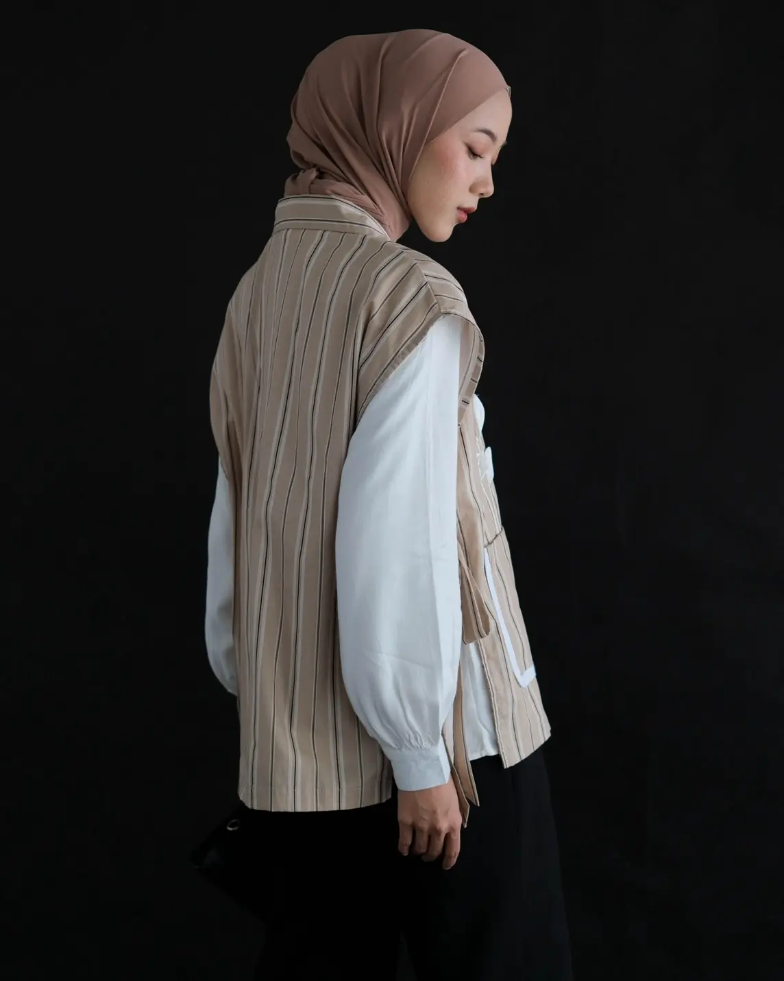 Beyza Set Kode 1383 Khaki - Image 2