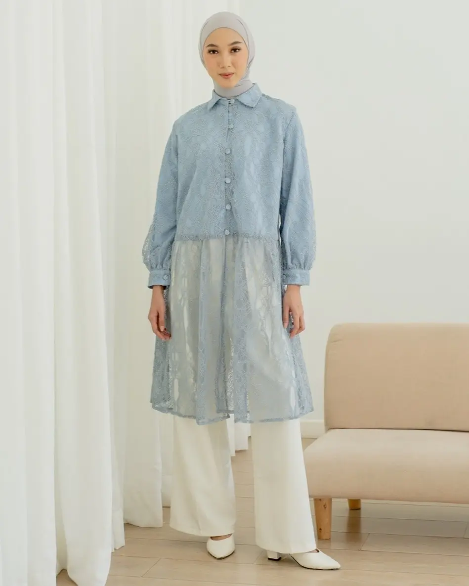NAHRANI TUNIC BLUE - Image 2