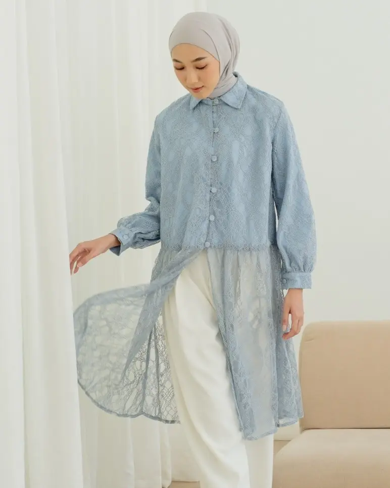 NAHRANI TUNIC BLUE