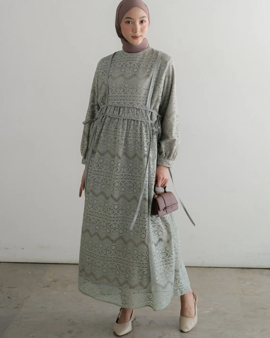 Veville Maxi Dress mint - Image 2