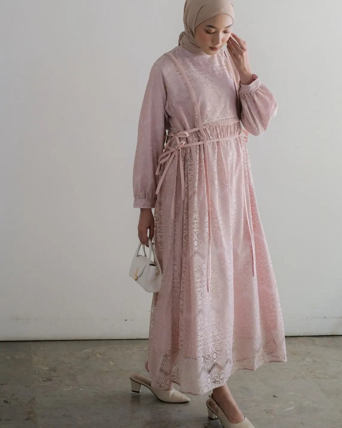Veville Maxi Dress pink - Image 2