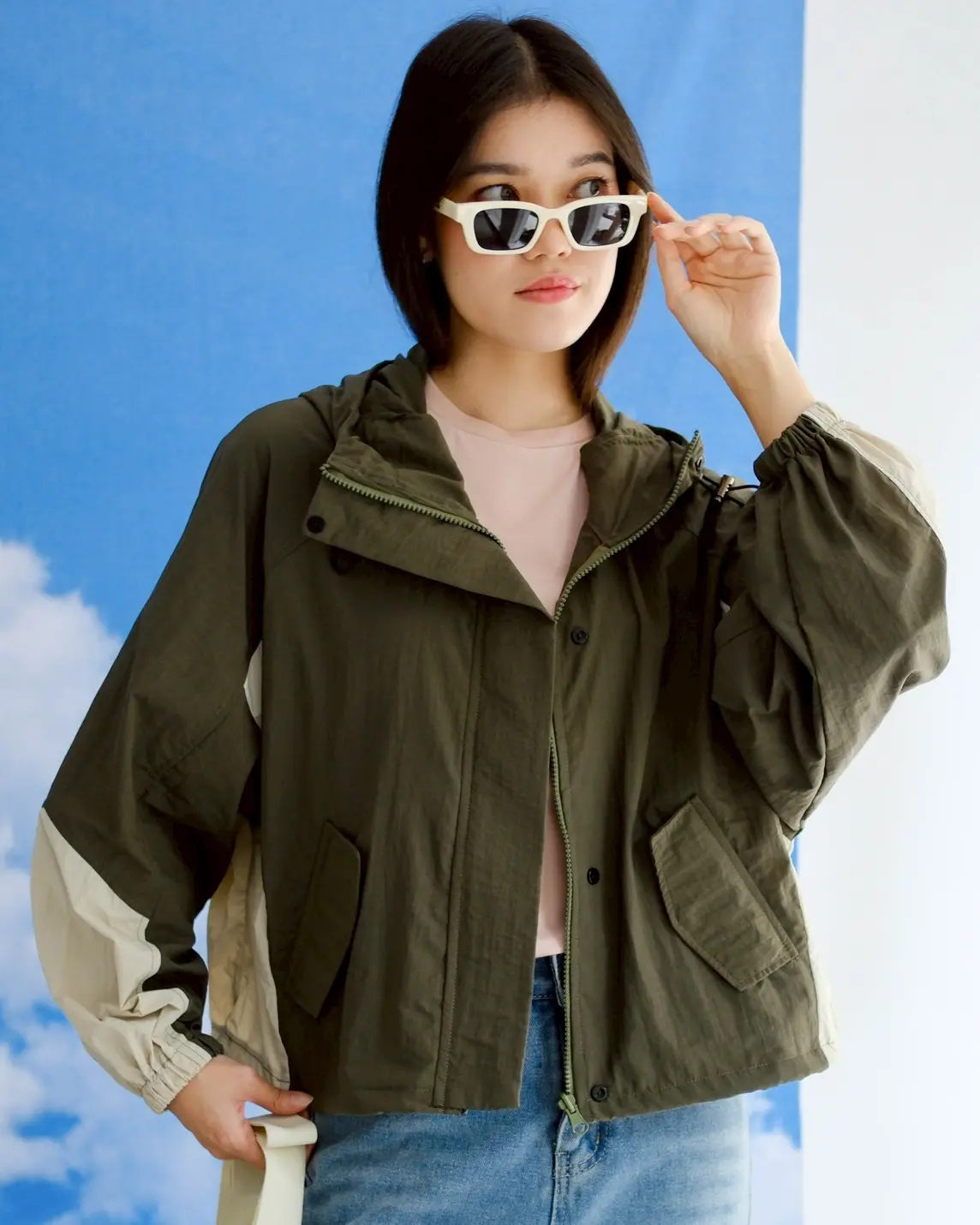 Kaeri Jacket Army