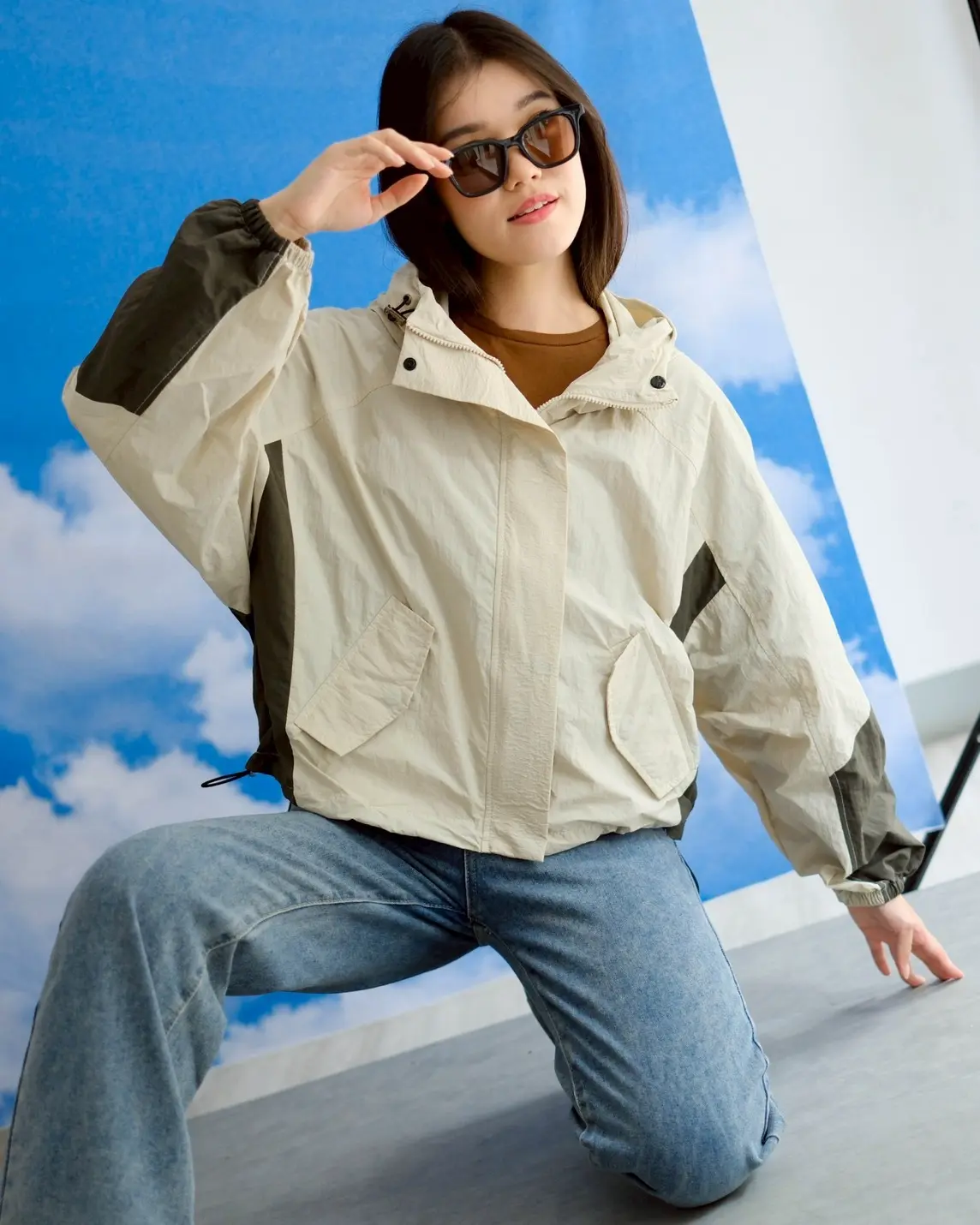 Kaeri Jacket Beige - Image 3