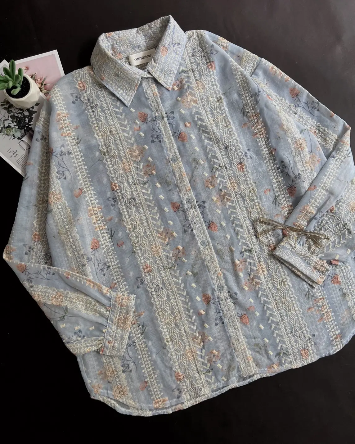 Abeira Shirt Kode 14959 Blue - Image 3