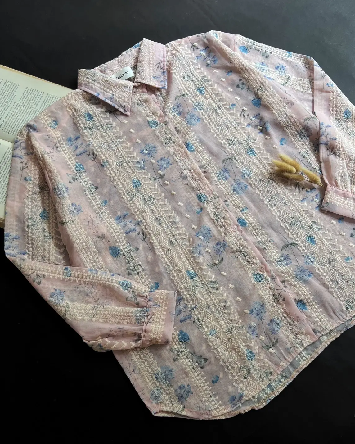 Agnetha Shirt Kode 14959 Pink - Image 2