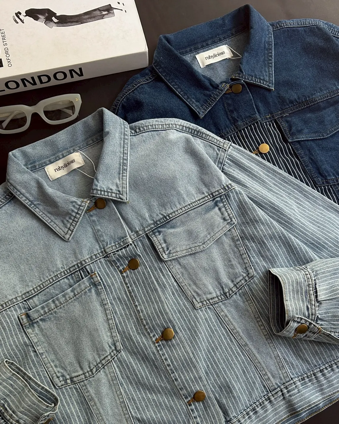 Berneta Denim Jacket Kode Pq1194 Light Blue - Image 3