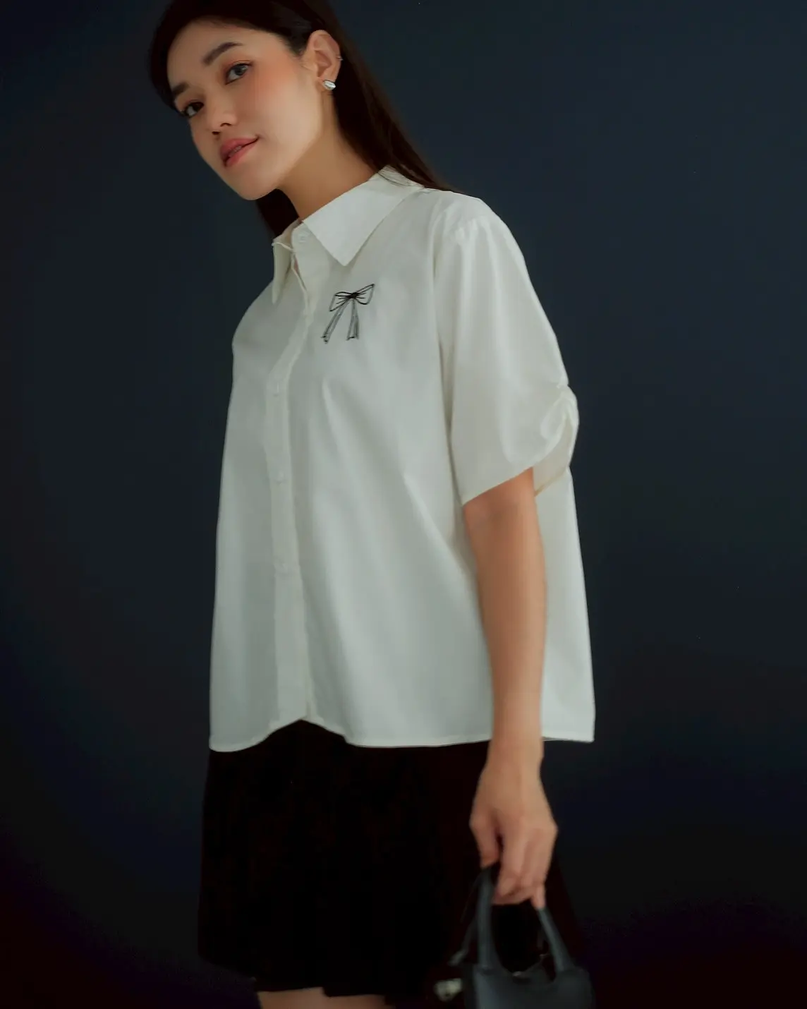 Brenda Shirt Broken White - Image 3