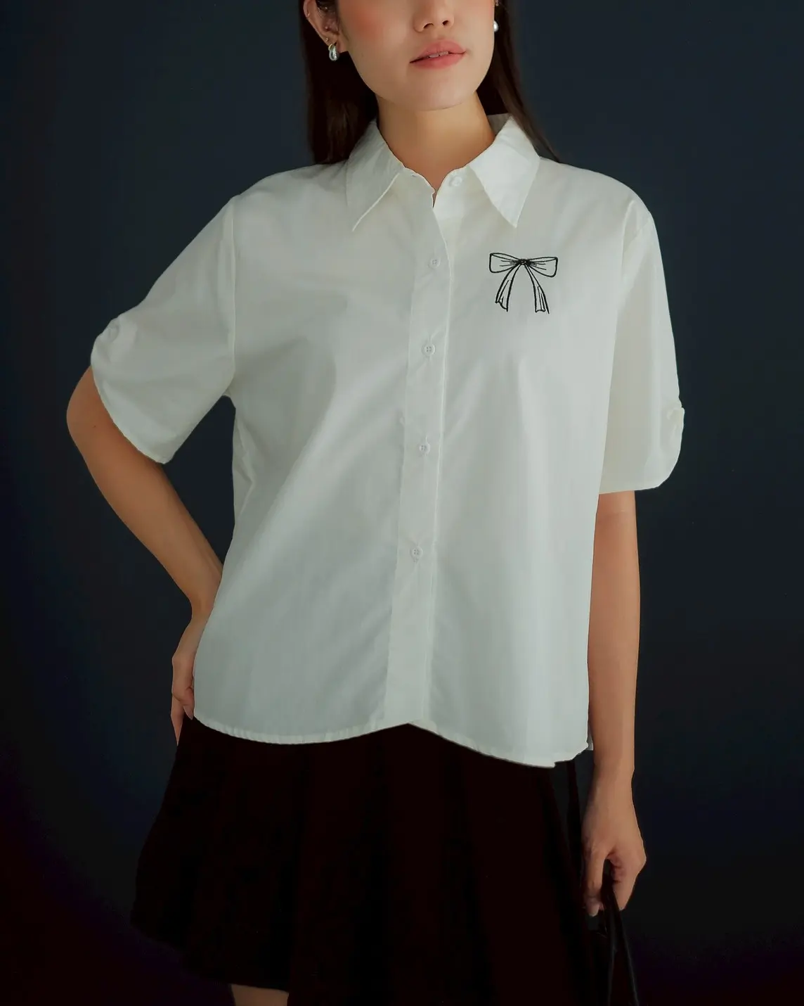 Brenda Shirt Broken White - Image 2