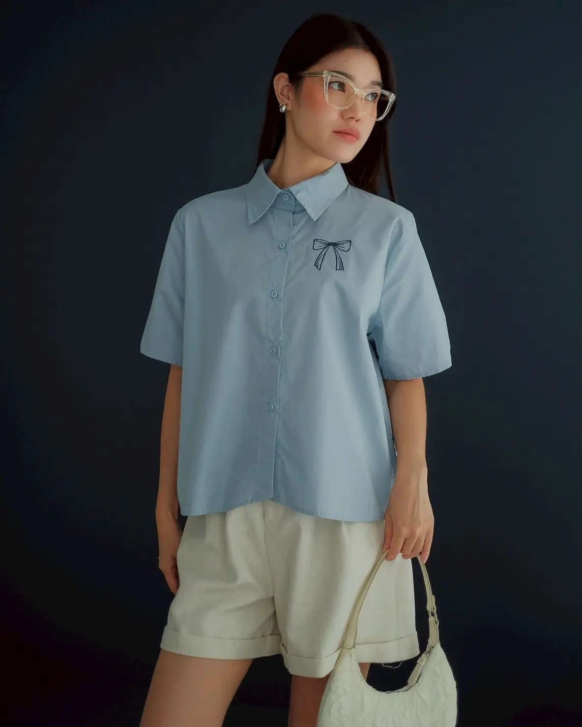 Brenda Shirt Blue - Image 3