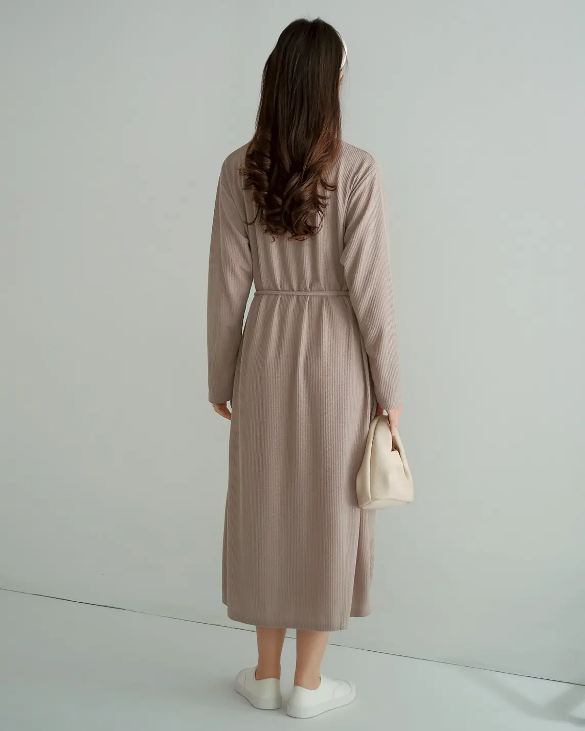 Dairi Dress Kode 80335 Khaki - Image 2