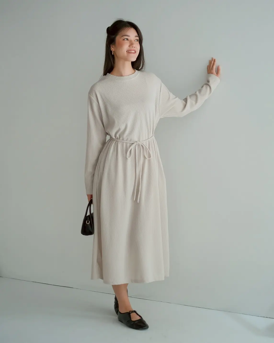 Dairi Dress Kode 80335 Beige - Image 2