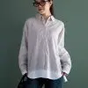 Farzia Stripe Shirt Kode 70667 Cream - Image 2