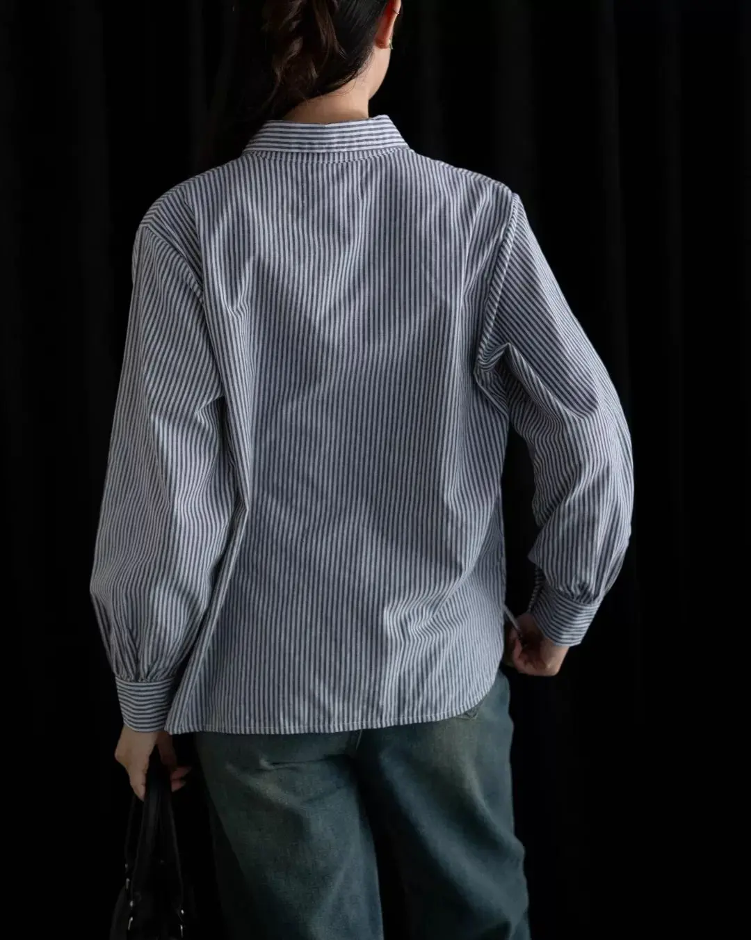 Harisa Shirt Dark Grey - Image 3