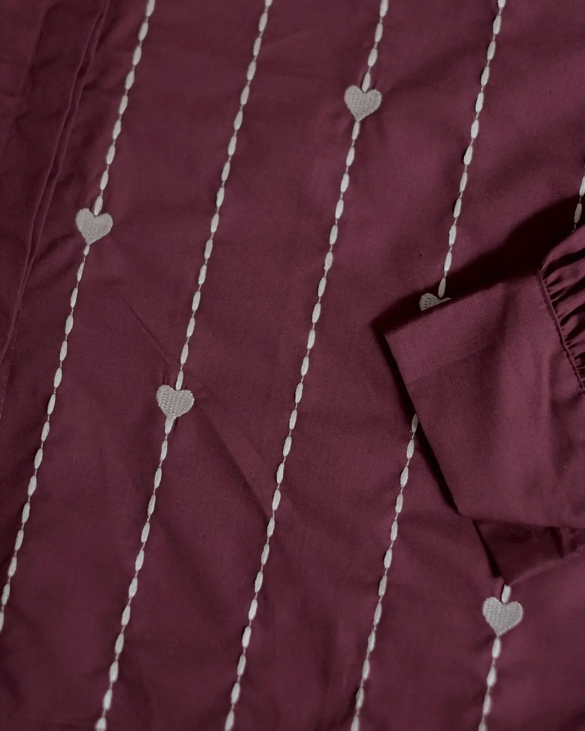Swain Shirt Kode 20327 Maroon - Image 3