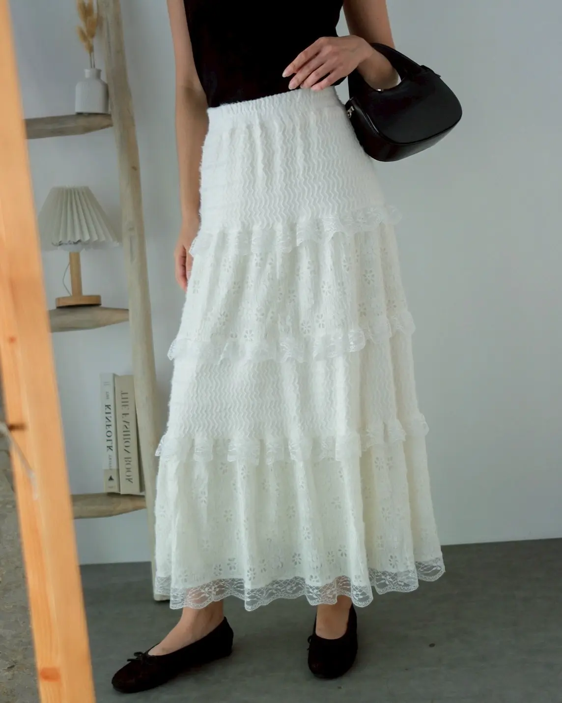 Livyra Skirt Kode 224E Broken White - Image 2