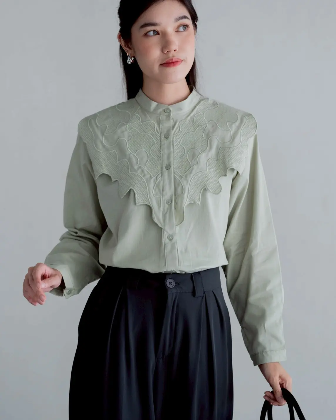 Devani Shirt Kode 3281-1 Mint - Image 3