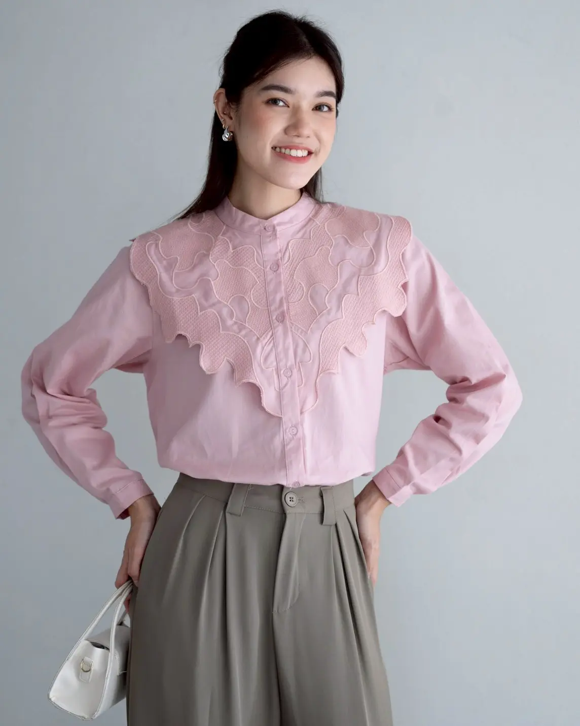 Devani Shirt Kode 3281-1 Pink - Image 2