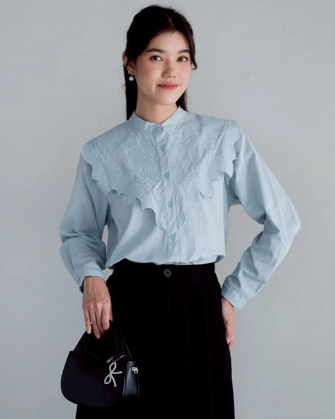 Devani Shirt Kode 3281-1 Blue