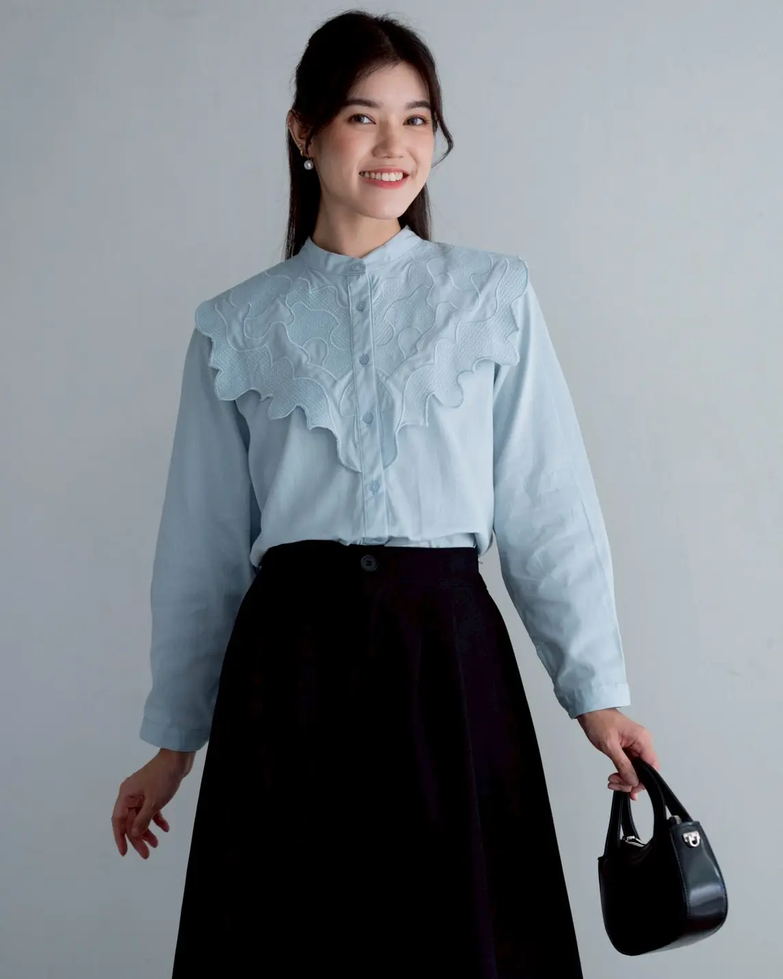 Devani Shirt Kode 3281-1 Blue - Image 3