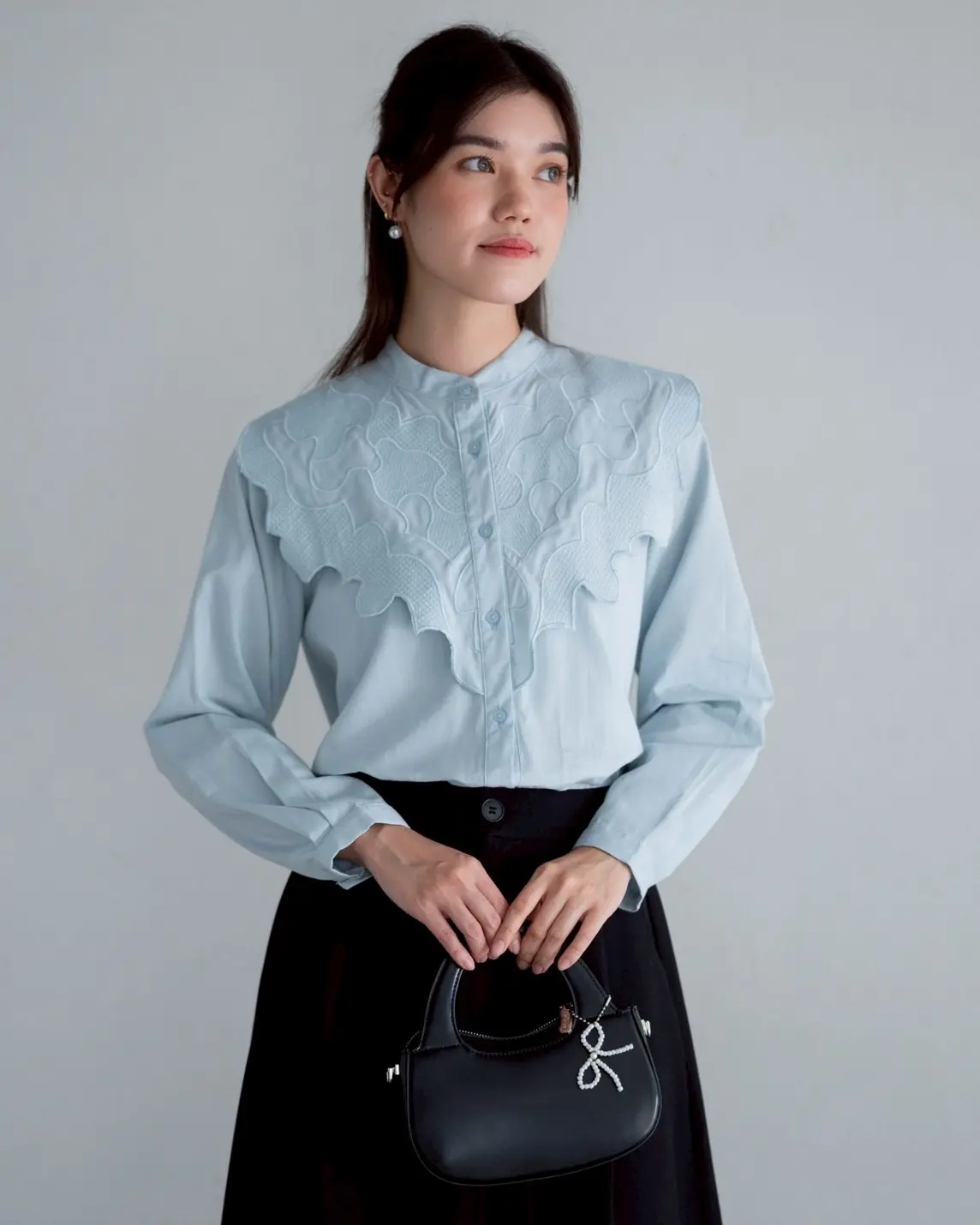 Devani Shirt Kode 3281-1 Blue - Image 2