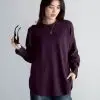 Blinda Longsleeve Kode 4792 Burgundy - Image 3