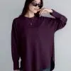 Blinda Longsleeve Kode 4792 Burgundy - Image 2