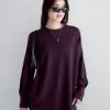 Blinda Longsleeve Kode 4792 Burgundy