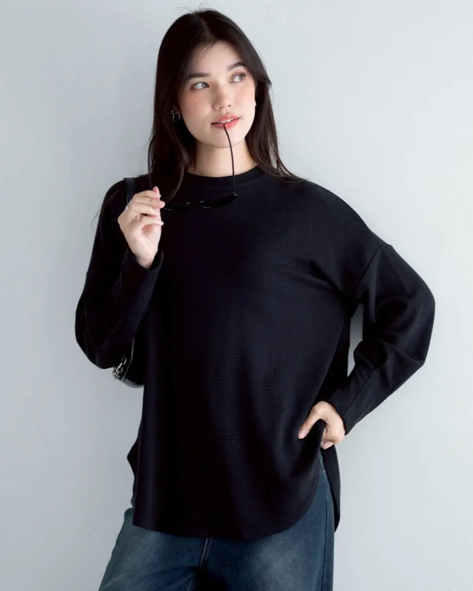Blinda Longsleeve Kode 4792 Black - Image 3