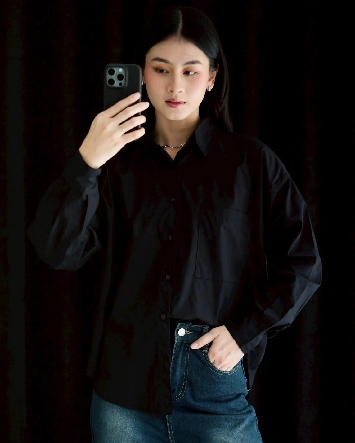 Xabira Shirt Kode 6769 Black