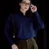 Xabira Shirt Kode 6769 Navy - Image 2