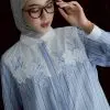 Armita Stripe Shirt Kode 60081 Blue - Image 2