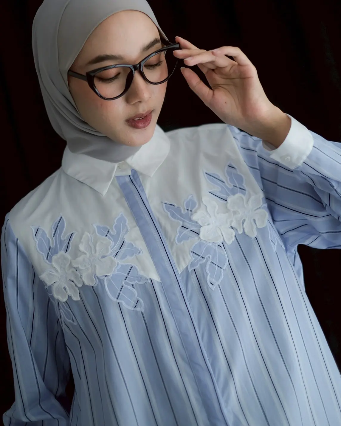 Armita Stripe Shirt Kode 60081 Blue - Image 2