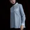 Armita Stripe Shirt Kode 60081 Grey - Image 2
