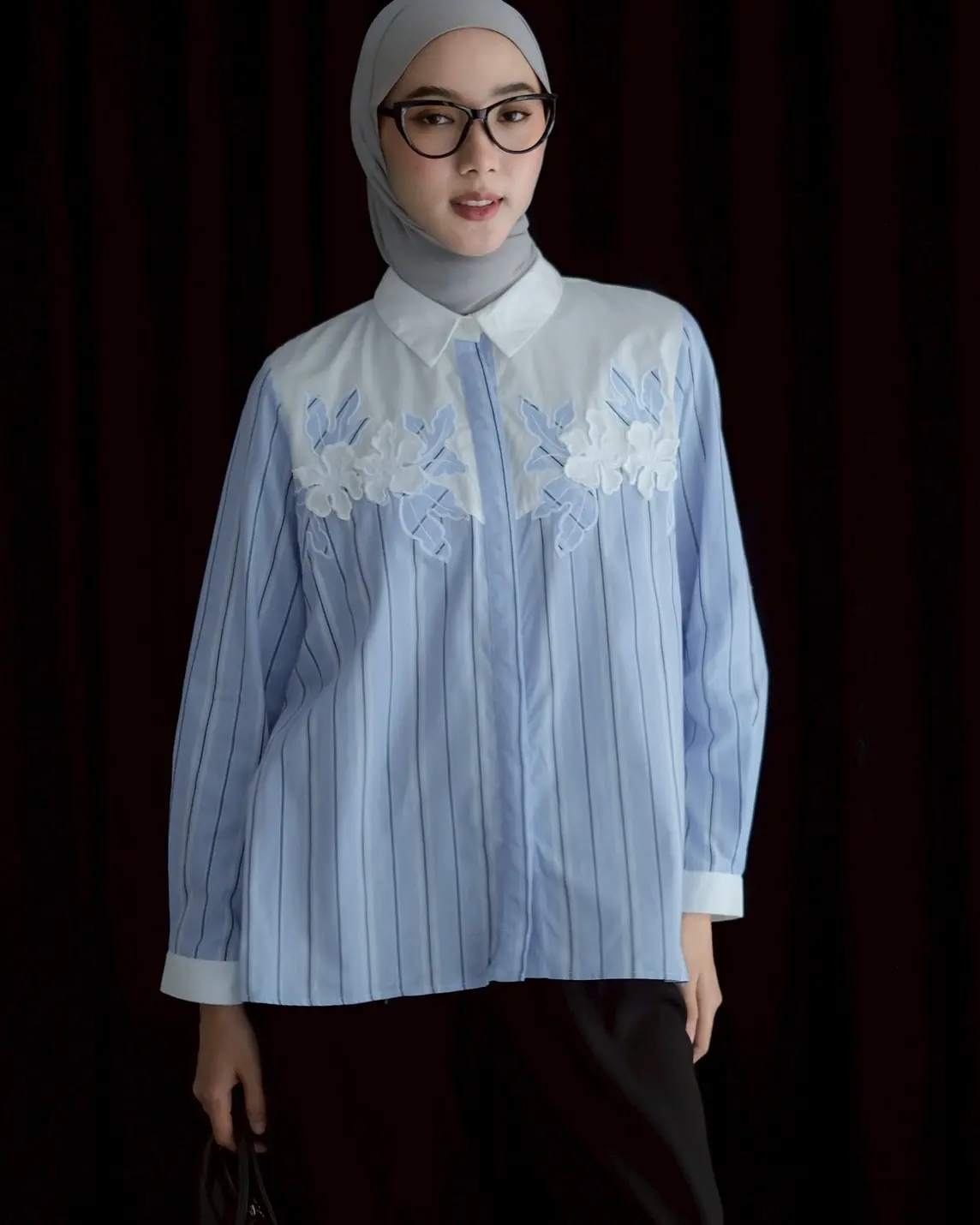 Armita Stripe Shirt Kode 60081 Blue