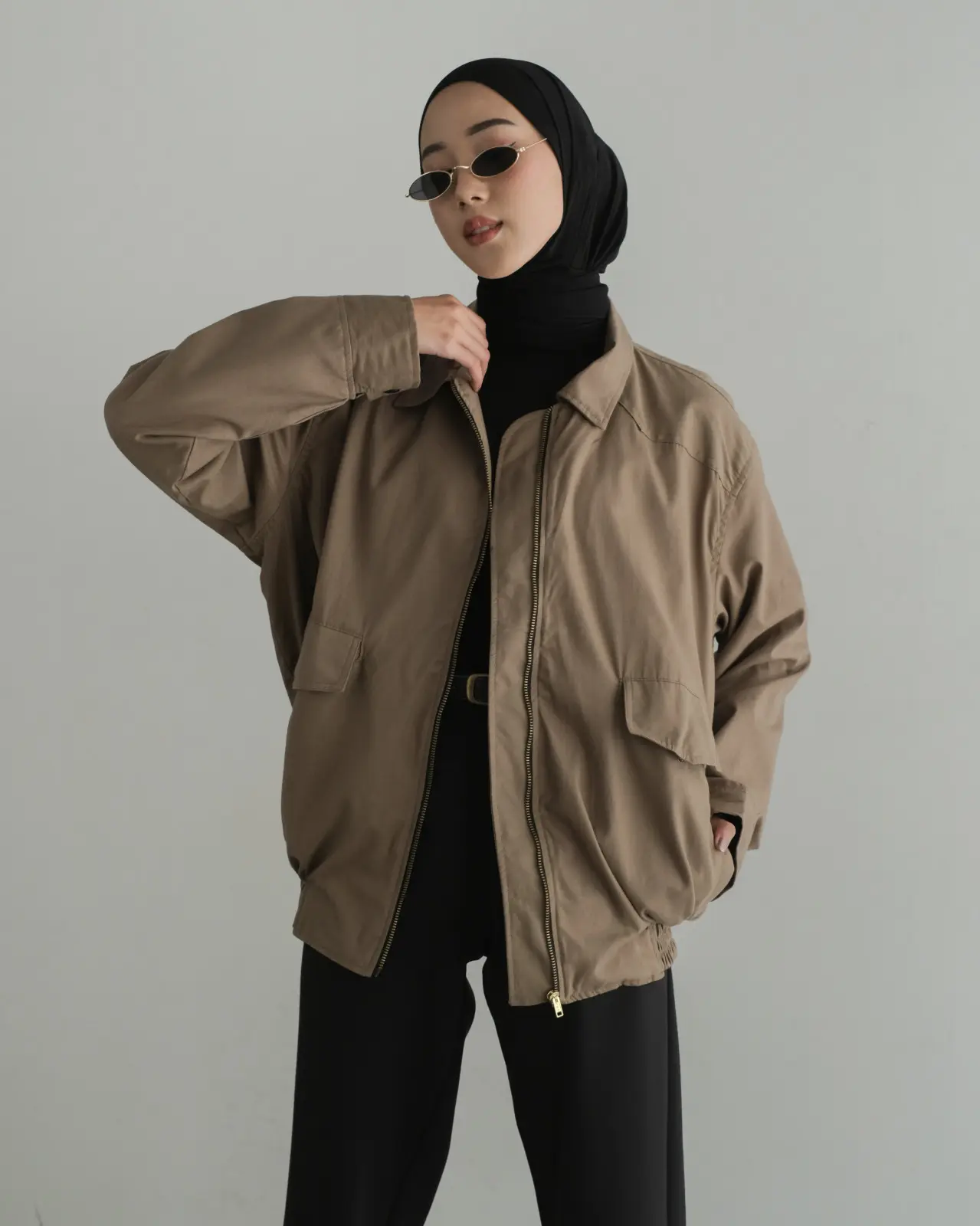 Acelo Jacket Khaki - Image 2