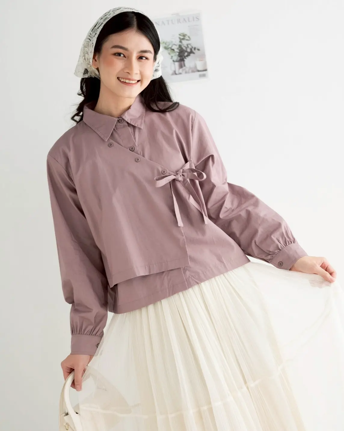 Chaerin Shirt Mauve