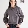 Chaerin Shirt Dark Grey - Image 3