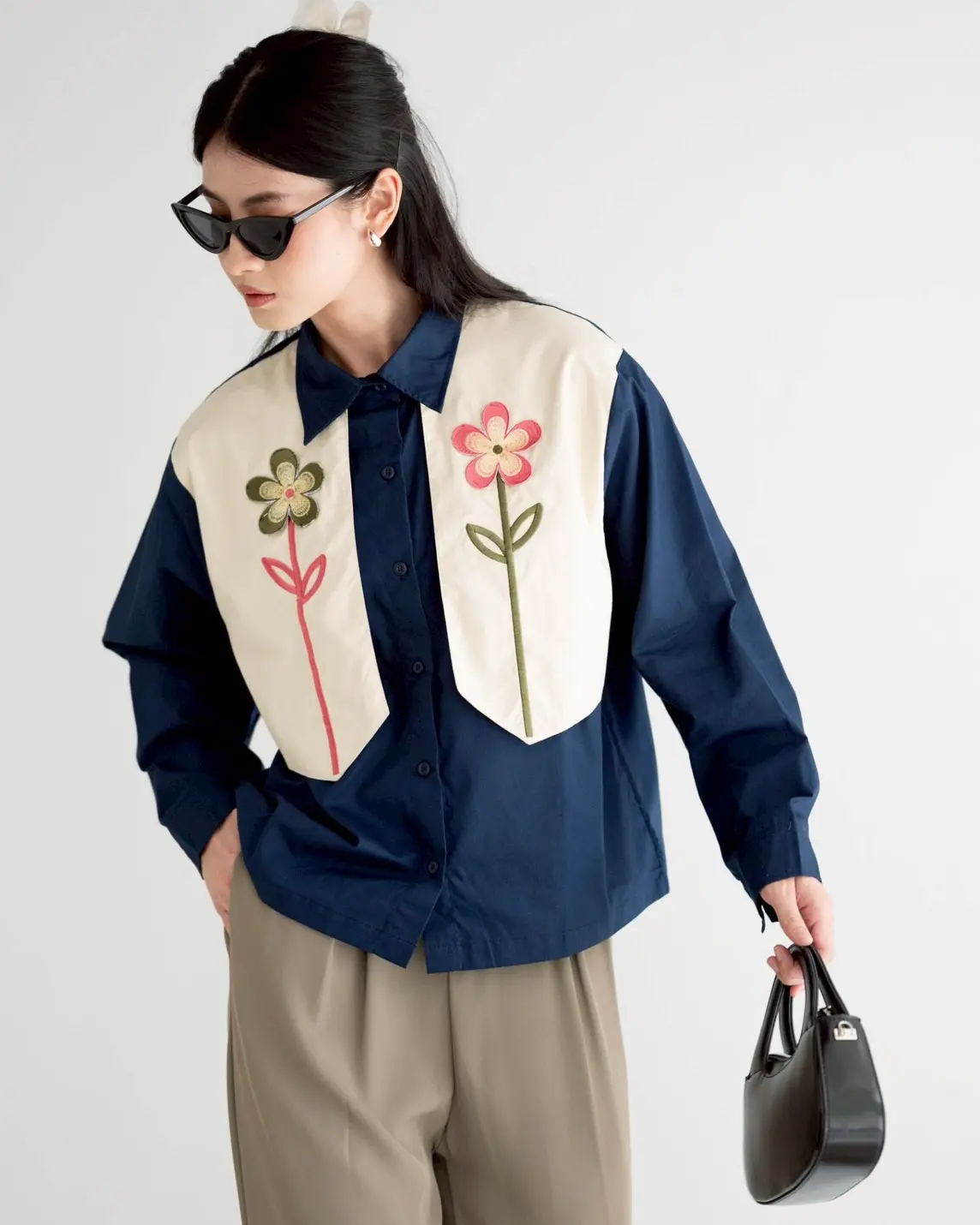 Sofia Shirt Navy