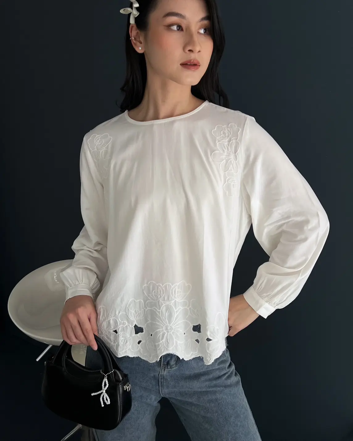 Charita Longleeve Kode 20311 Broken White - Image 3
