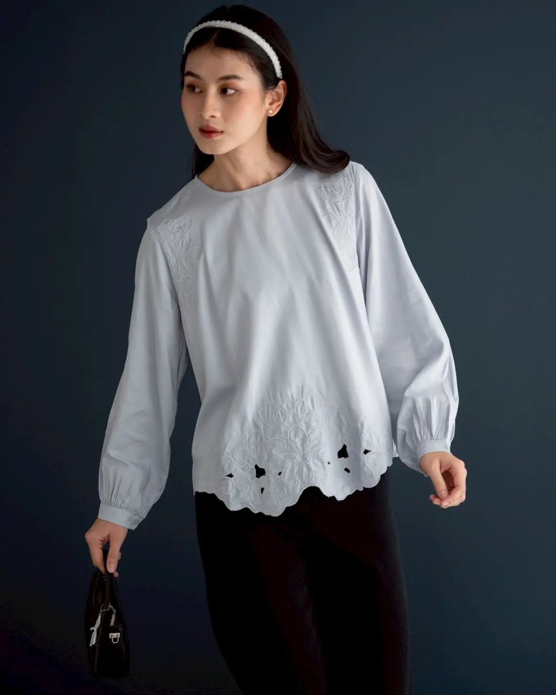 Charita Longleeve Kode 20312 Grey