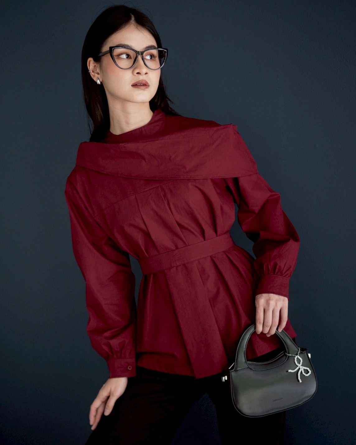 Gorvyn Shirt Maroon