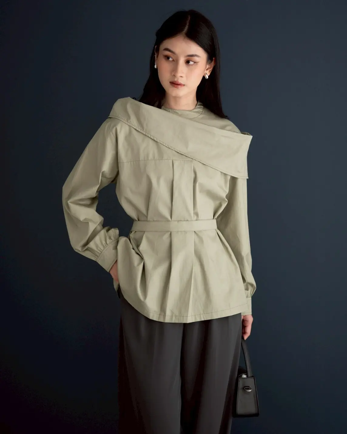 Gorvyn Shirt Sage - Image 3