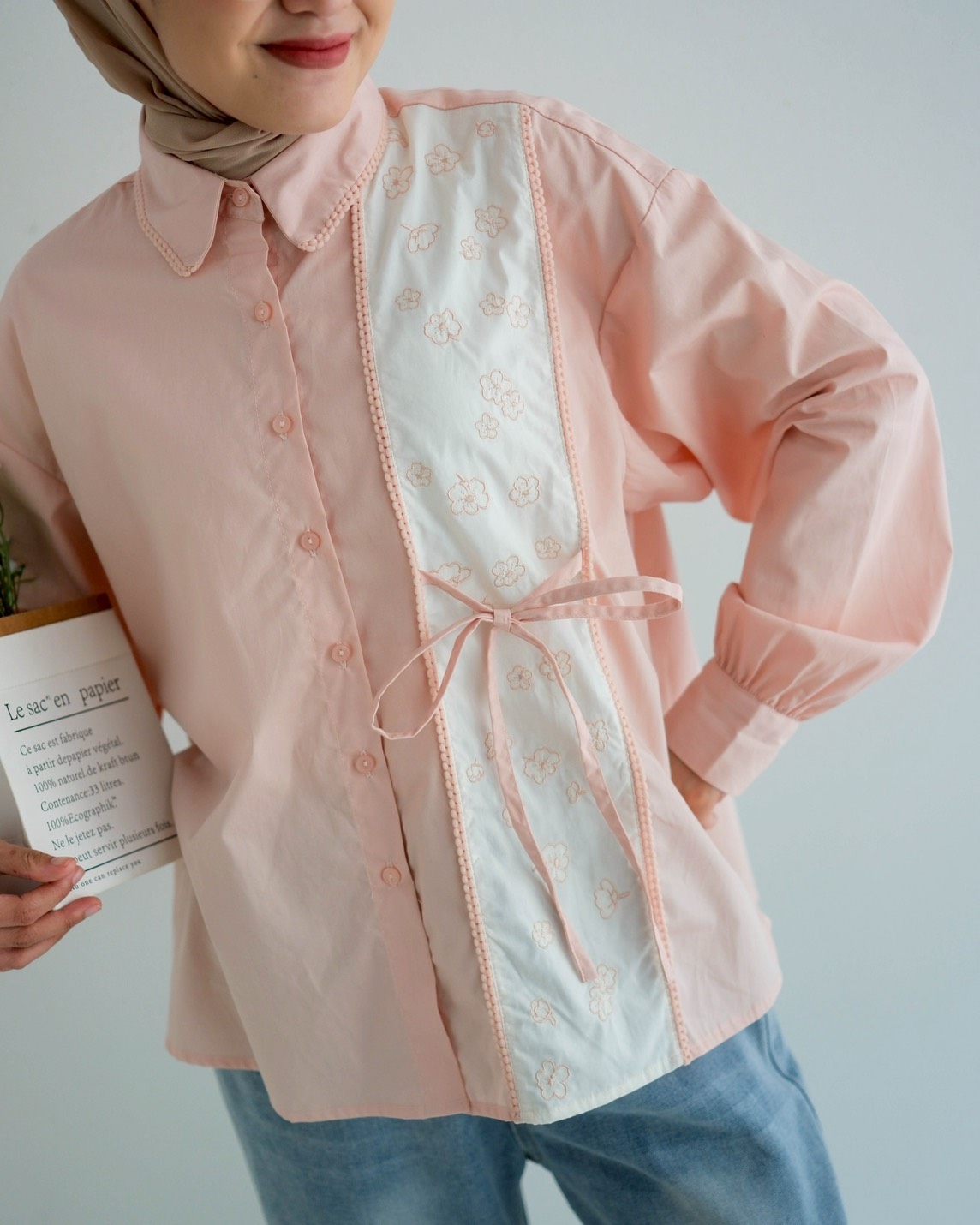 Karuri Shirt Kode 20313 Pink - Image 2