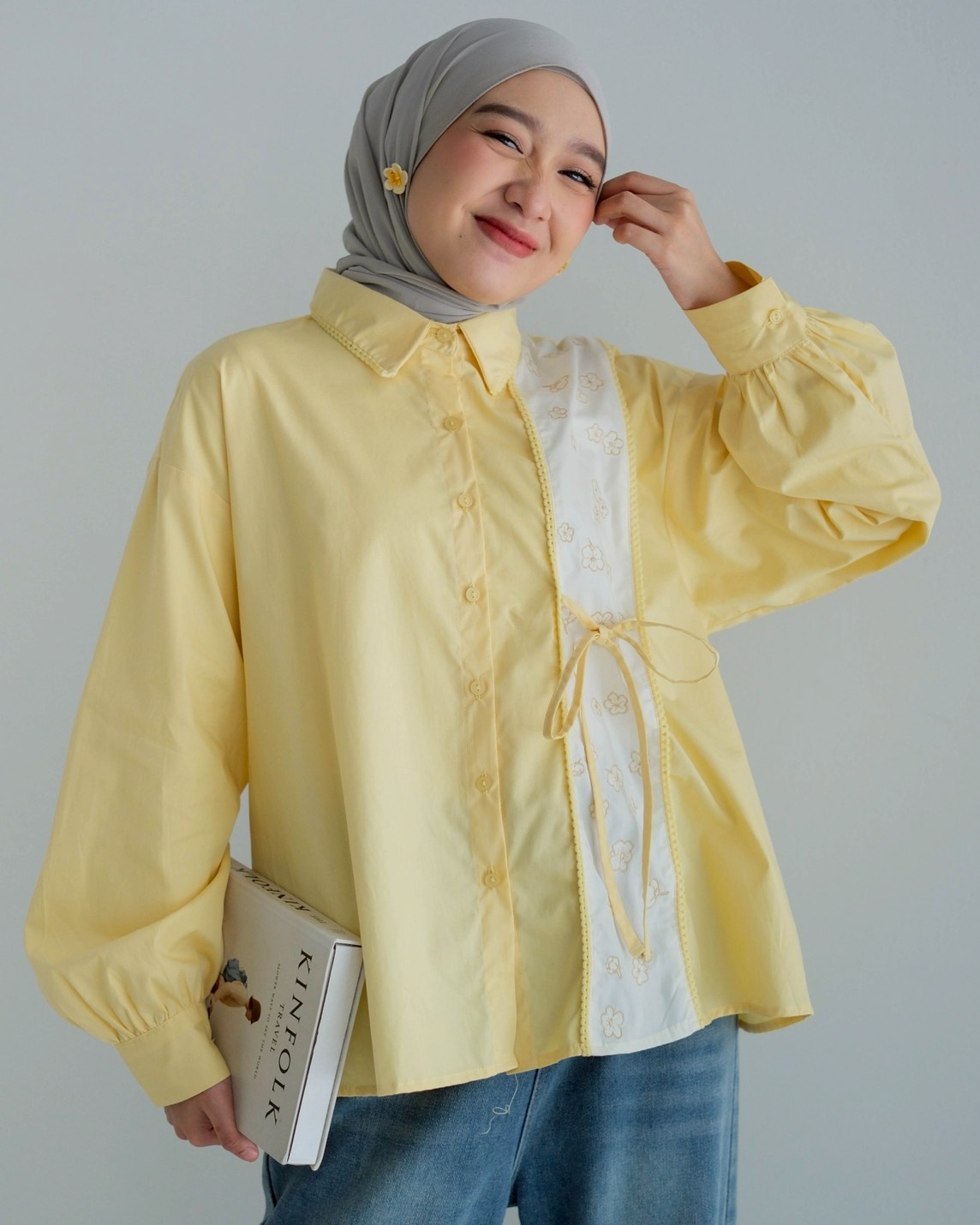 Karuri Shirt Kode 20313 Yellow