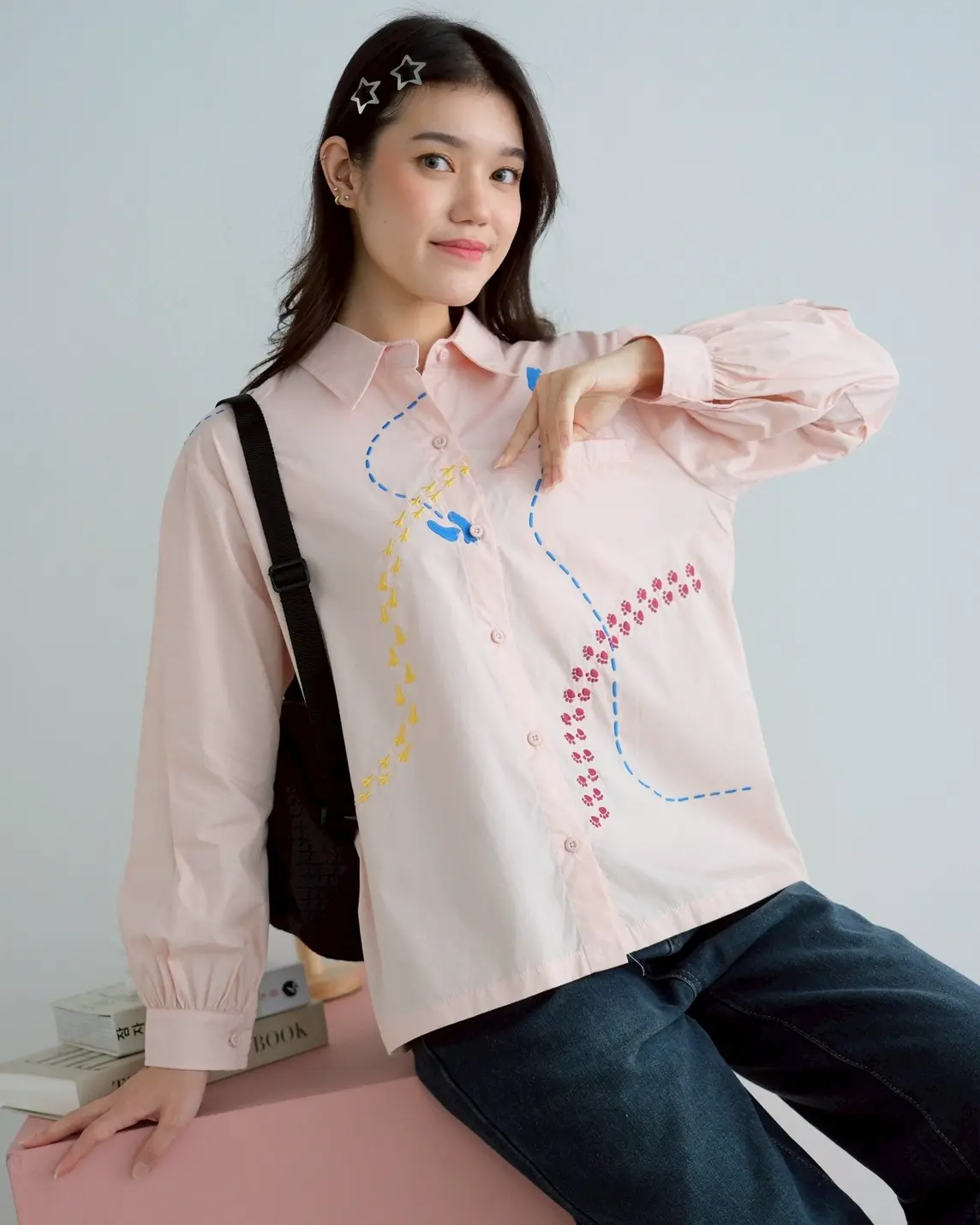 STEPHA SHIRT PINK - Image 3