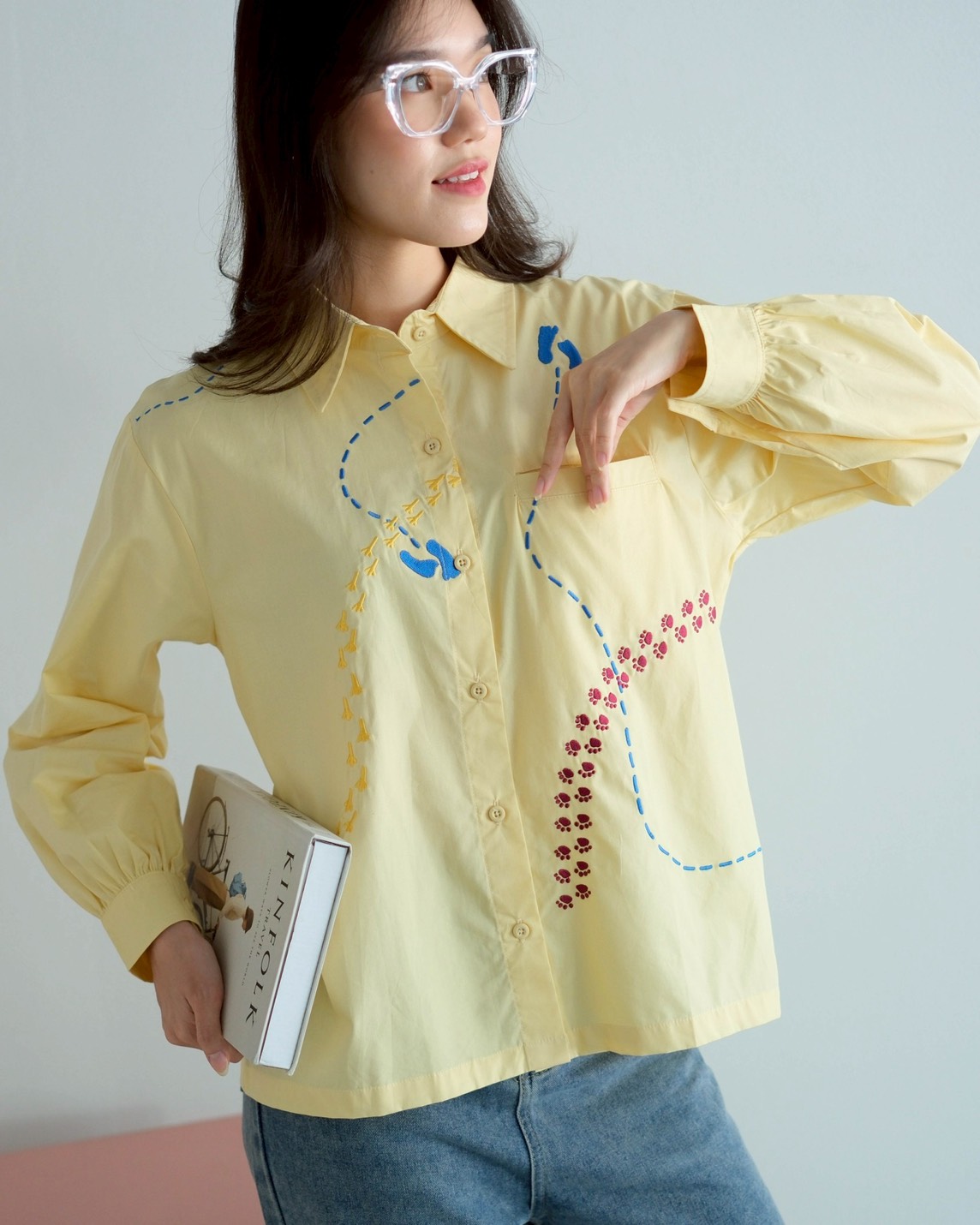 STEPHA SHIRT YELLOW - Image 3