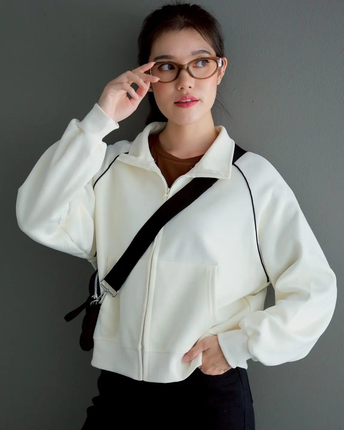 Nesara Jacket Kode 622E Ivory