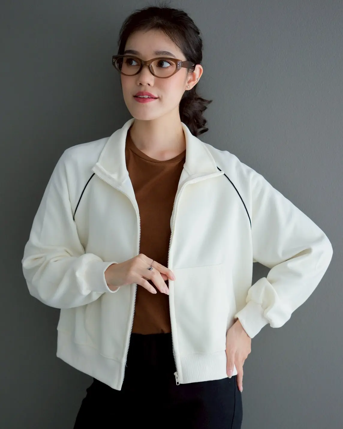 Nesara Jacket Kode 622E Ivory - Image 2