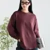Farida Longsleeve Kode 4239 Burgundy - Image 2